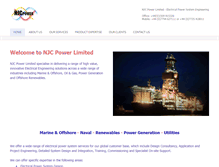 Tablet Screenshot of njcpower.com